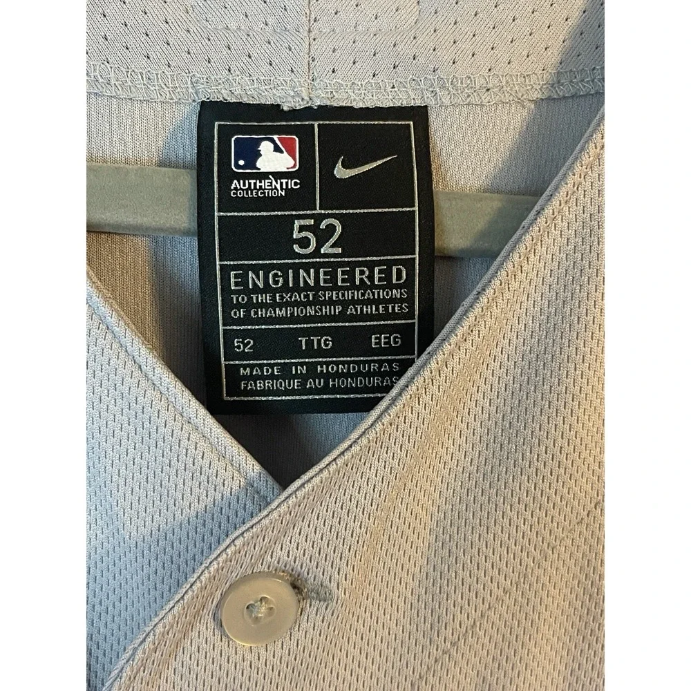 Men's 52 NWOT New York Yankees Gio Urshela #29 Nike Authentic Away Jersey